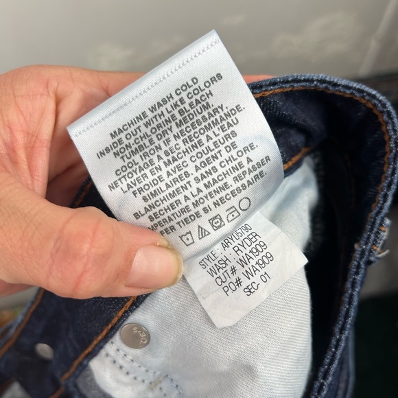 Joe’s Jeans Womens Muse Bootcut Jeans Sz 29 Dark Blue Wash Mid Rise Full Length - Picture 9 of 10